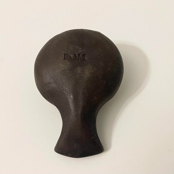 Vtg ROM Royal Ontario Museum Mini Oil Lamp Display Figurine 3.5 Inch Long - Picture 7 of 12